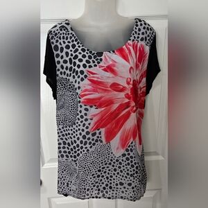 Hannah Ladies Top Sz Large Euc